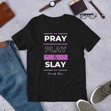 Load image into Gallery viewer, Pray, Play &amp; Slay - Purple