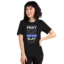 Load image into Gallery viewer, Pray, Play &amp; Slay - Blue